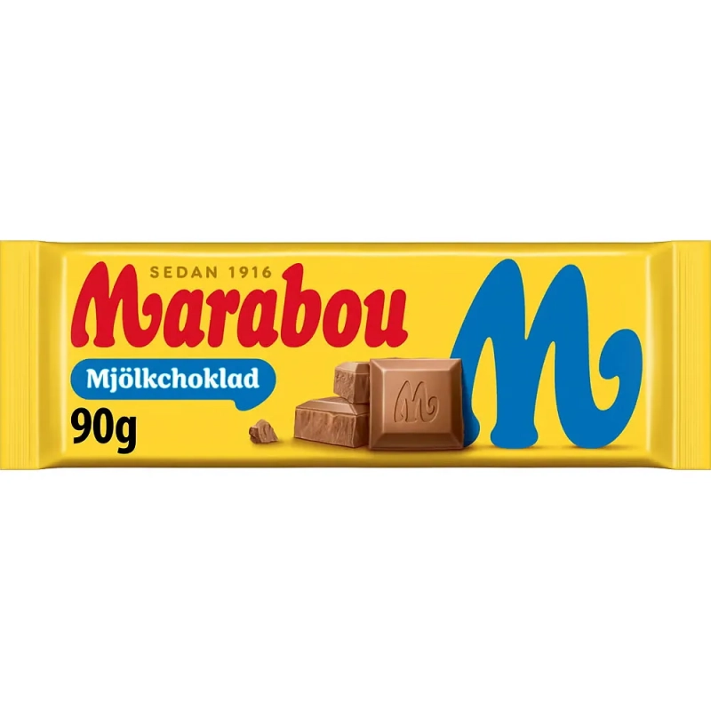 Marabou Mjölkchoklad 90 gr